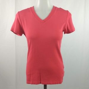 Eddie Bauer womens top shirt Size Small Pink EUC